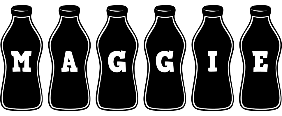 Maggie bottle logo