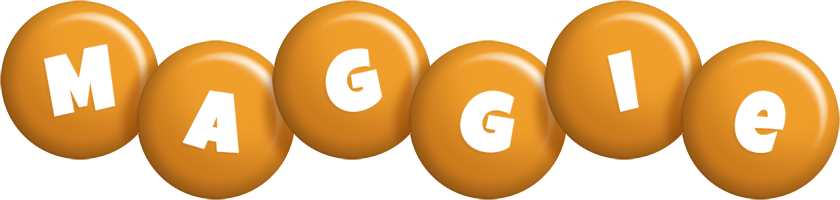 Maggie candy-orange logo