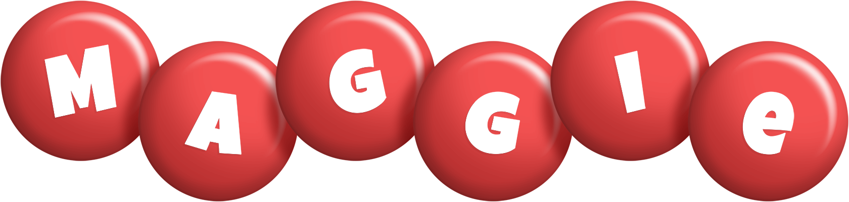 Maggie candy-red logo