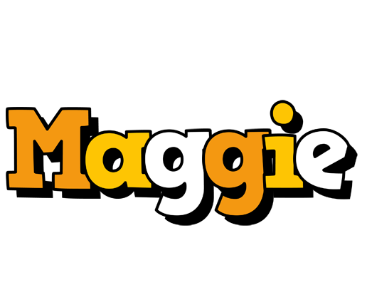 Maggie cartoon logo