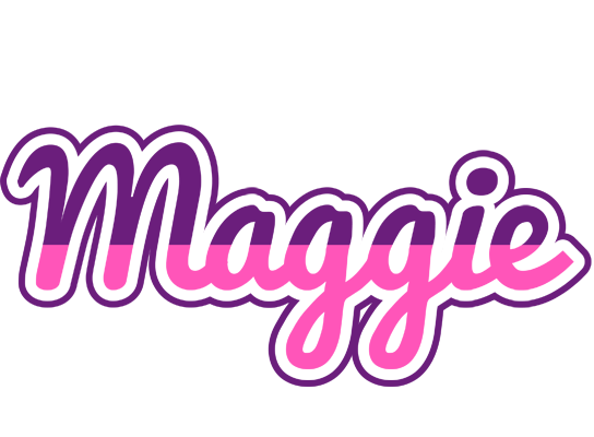 Maggie cheerful logo