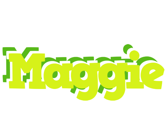 Maggie citrus logo