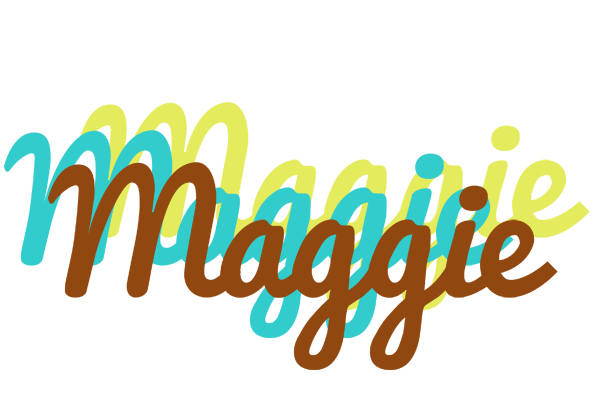 Maggie cupcake logo