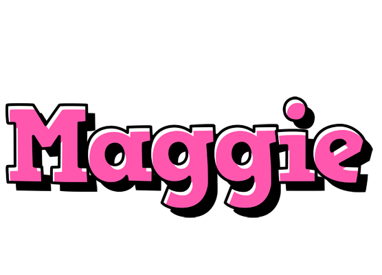 Maggie girlish logo