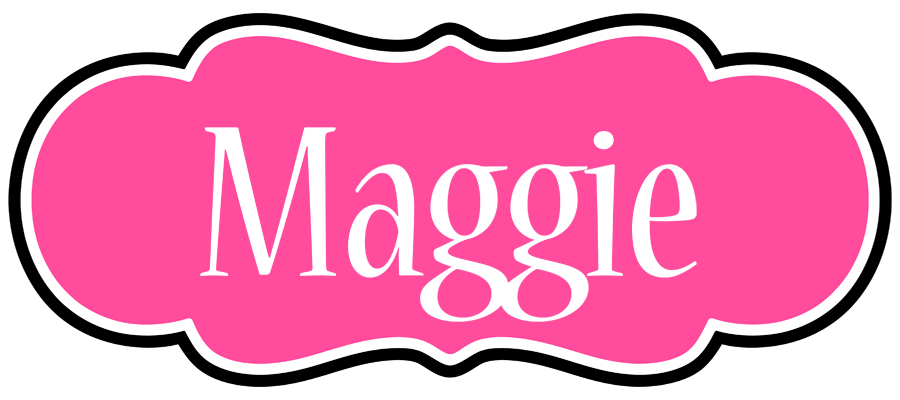 Maggie invitation logo