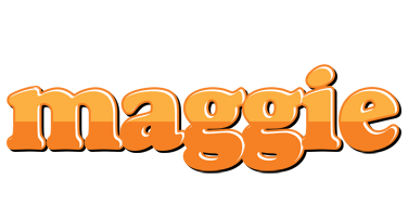 Maggie orange logo