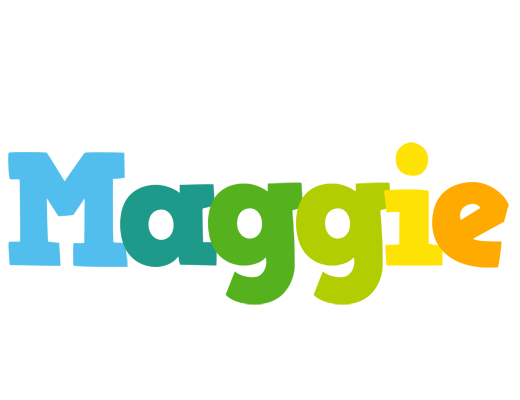 Maggie rainbows logo