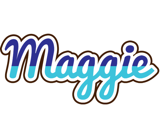 Maggie raining logo