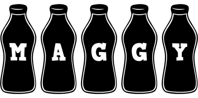 Maggy bottle logo