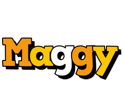 Maggy cartoon logo