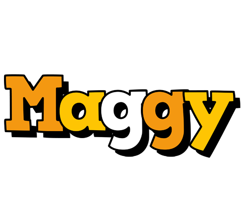 Maggy cartoon logo