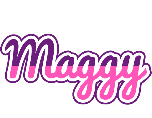 Maggy cheerful logo