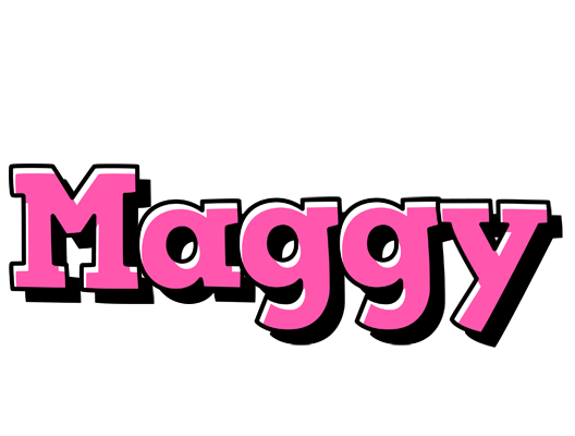 Maggy girlish logo