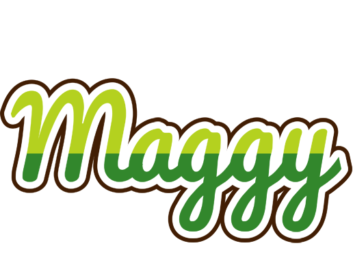 Maggy golfing logo