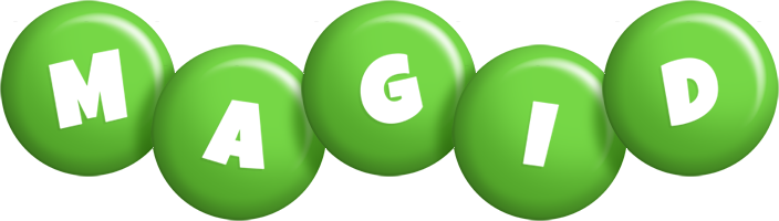 Magid candy-green logo