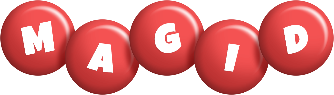 Magid candy-red logo