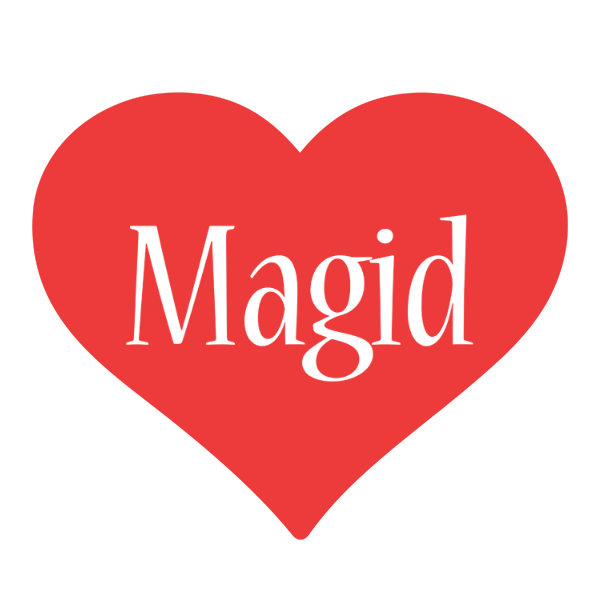 Magid love logo