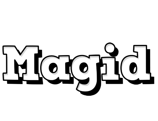 Magid snowing logo