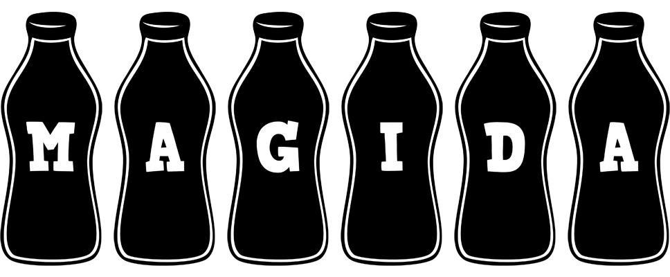 Magida bottle logo