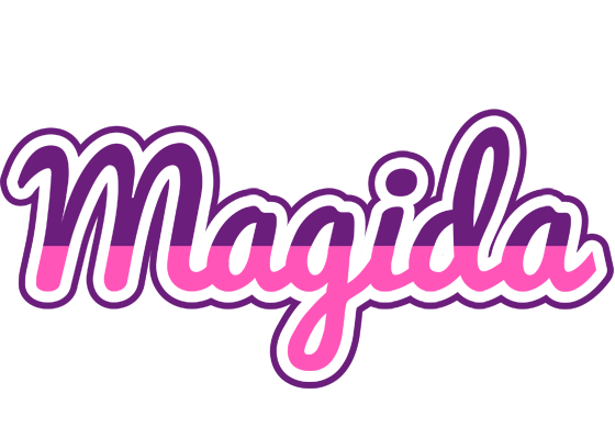 Magida cheerful logo