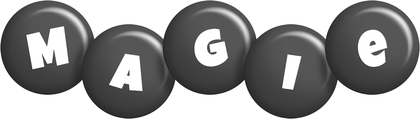 Magie candy-black logo