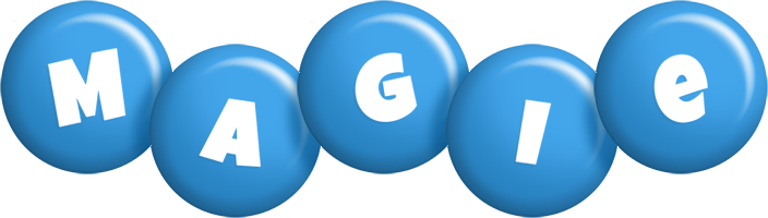 Magie candy-blue logo