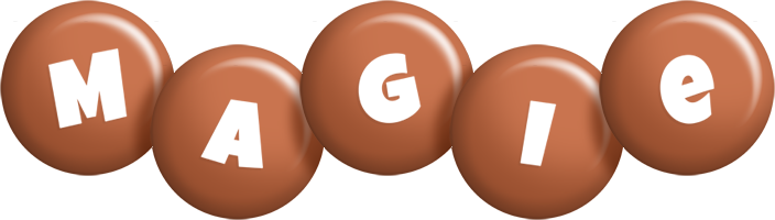 Magie candy-brown logo