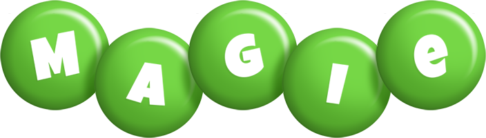 Magie candy-green logo