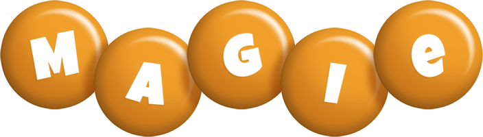 Magie candy-orange logo