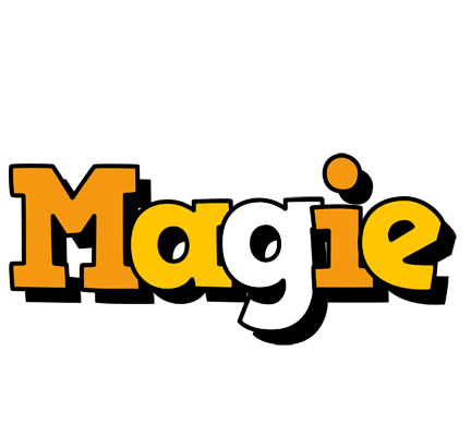 Magie cartoon logo