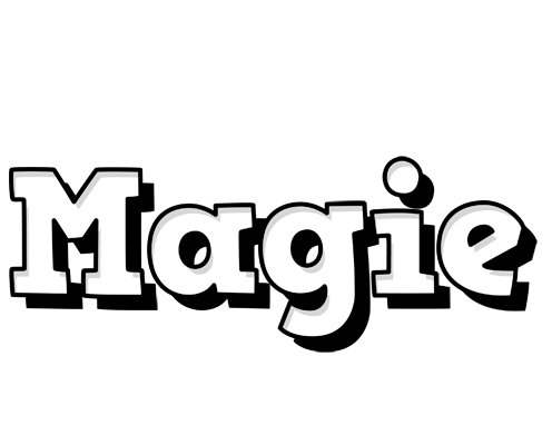 Magie snowing logo