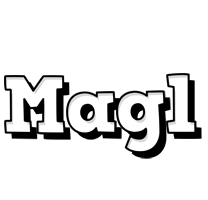 Magl snowing logo