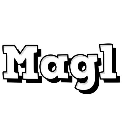 Magl snowing logo