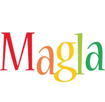 Magla birthday logo