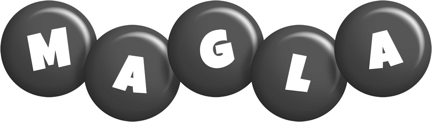 Magla candy-black logo