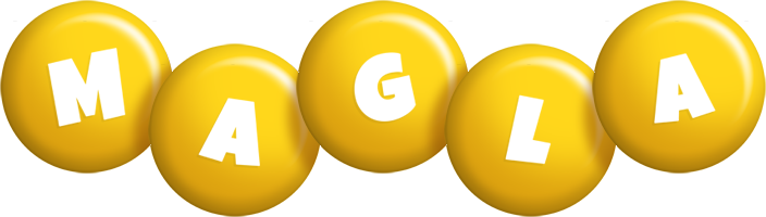 Magla candy-yellow logo