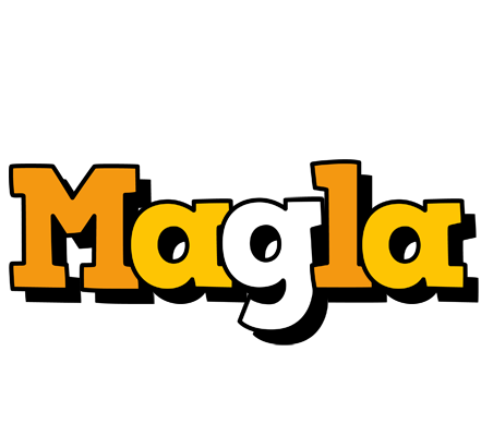 Magla cartoon logo