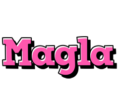 Magla girlish logo