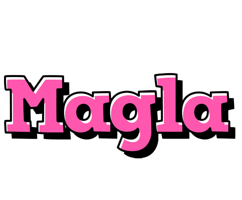Magla girlish logo