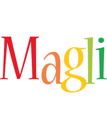 Magli birthday logo