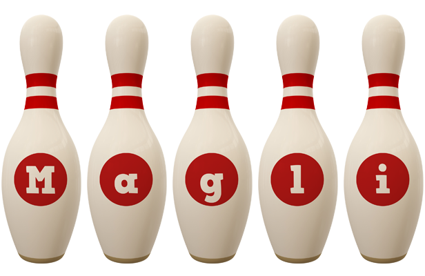 Magli bowling-pin logo