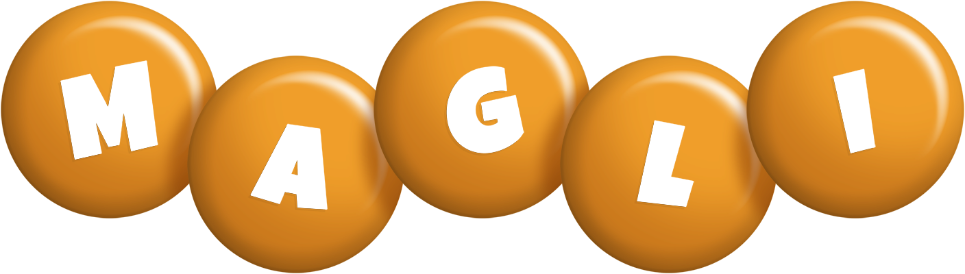 Magli candy-orange logo