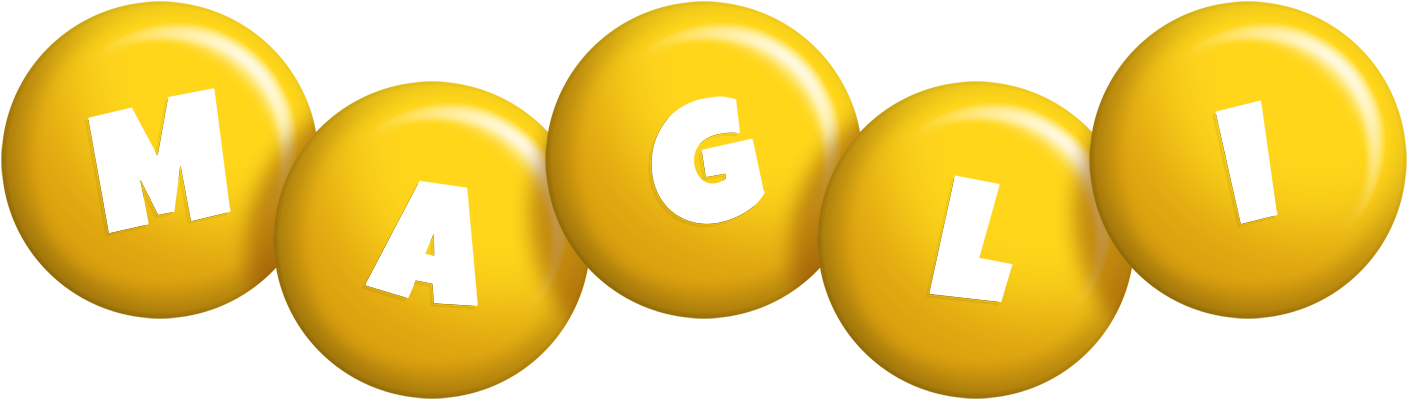 Magli candy-yellow logo
