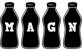 Magn bottle logo