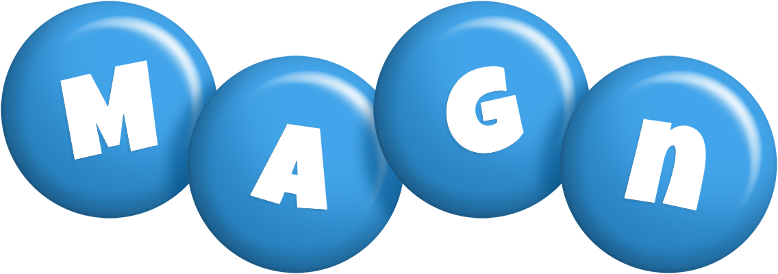 Magn candy-blue logo