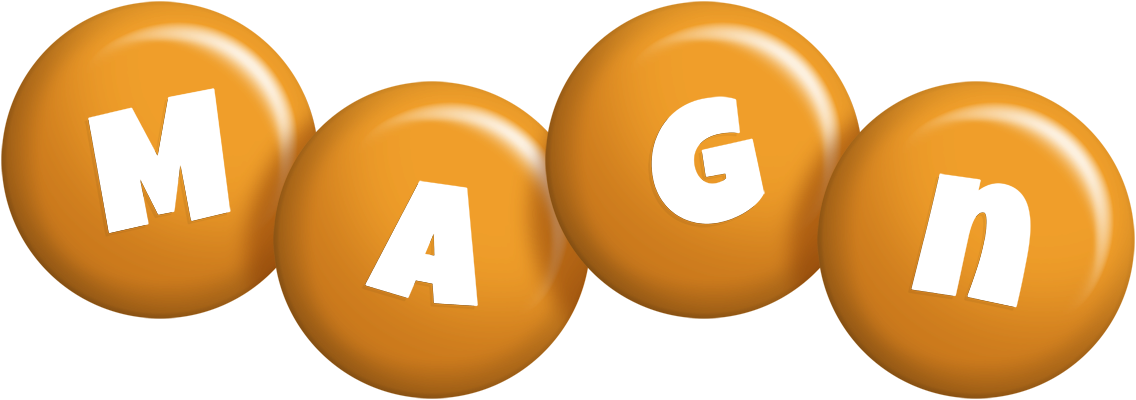 Magn candy-orange logo