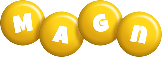 Magn candy-yellow logo