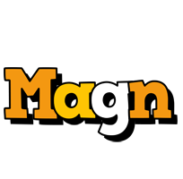 Magn cartoon logo