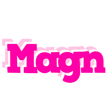 Magn dancing logo
