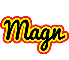 Magn flaming logo